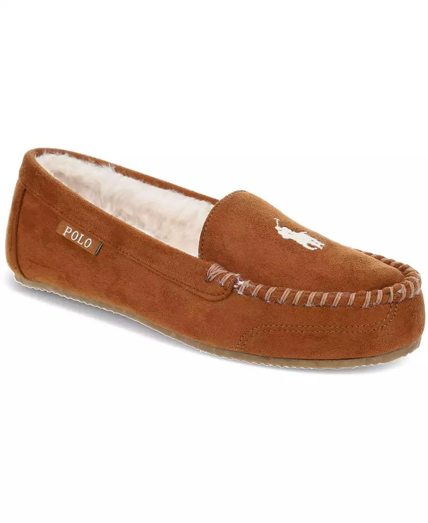 商品Ralph Lauren|Women's Dezi Faux Fur Moccasin Slippers,价格¥459,第1张图片