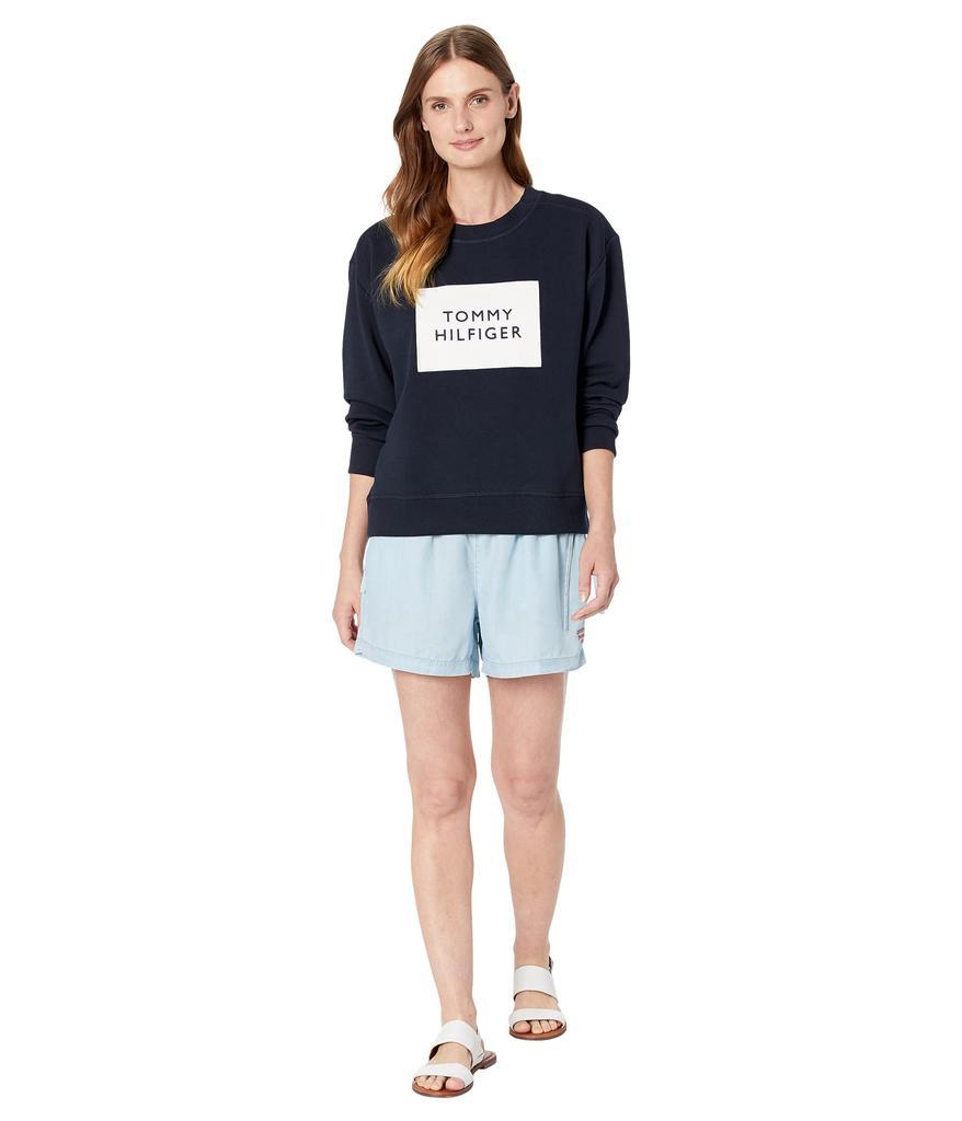商品Tommy Hilfiger|Signature Relaxed Sweatshirt,价格¥347-¥488,第6张图片详细描述