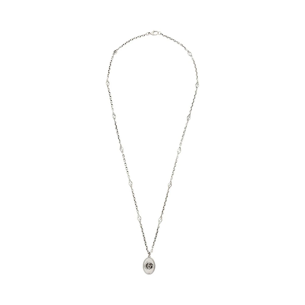 GUCCI 女士银色吊坠项链 YBB632540001 商品