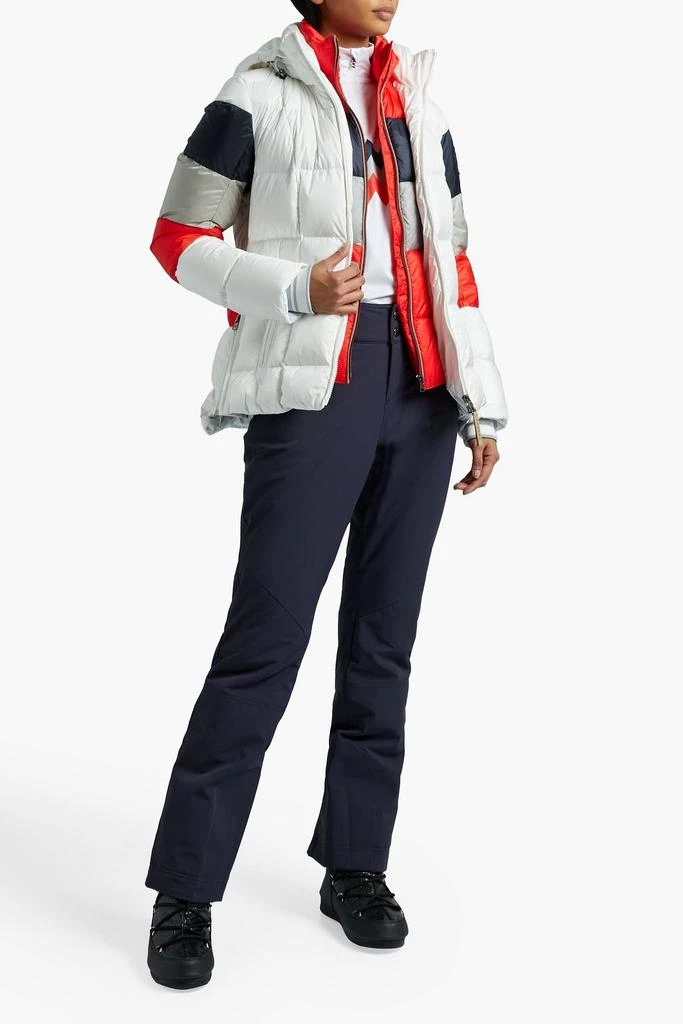 商品Bogner|Dena quilted color-block hooded down ski jacket,价格¥5731,第4张图片详细描述