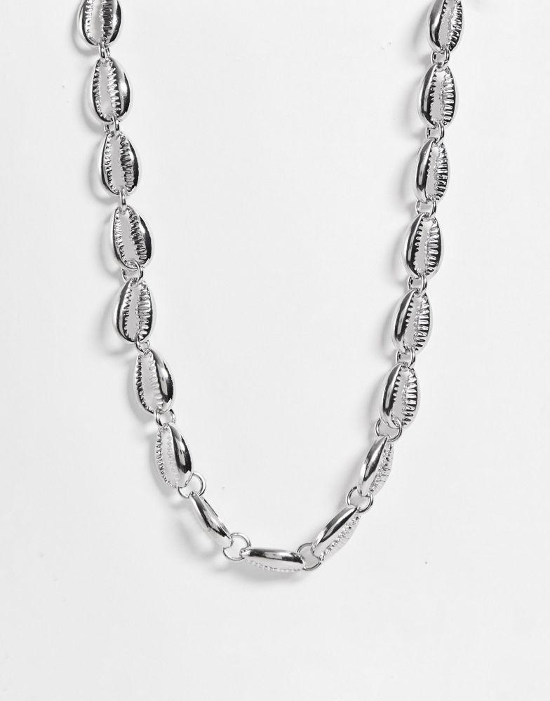 商品Reclaimed Vintage|Reclaimed Vintage inspired unisex metal shell necklace,价格¥75,第1张图片