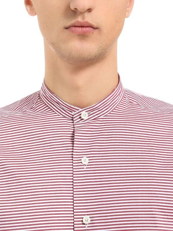 商品Kent & Curwen|Horley Striped Cotton Tunic Shirt,价格¥1020,第2张图片详细描述