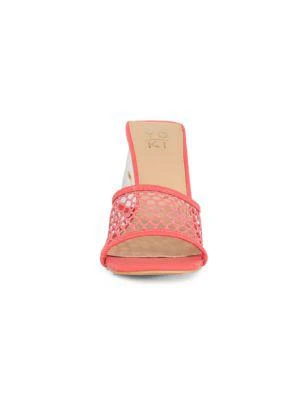 商品Yoki Shoes|Draya Square Open-Toe Sandals,价格¥454,第4张图片详细描述