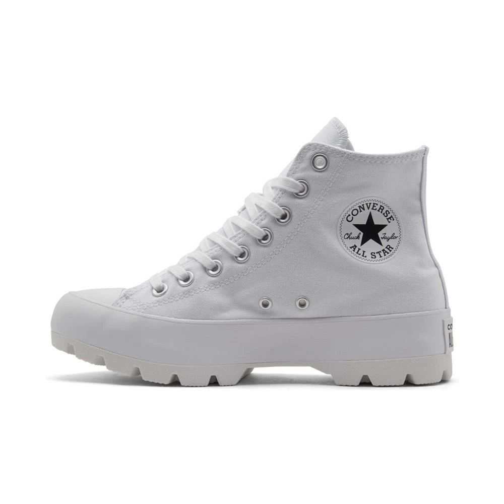 商品Converse|Women's Chuck Taylor All Star High Top Lugged Casual Sneakers from Finish Line,价格¥188,第3张图片详细描述