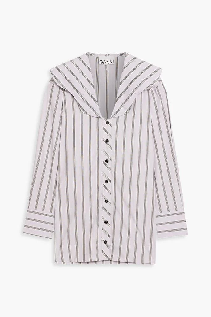 商品Ganni|Striped cotton shirt,价格¥780,第1张图片