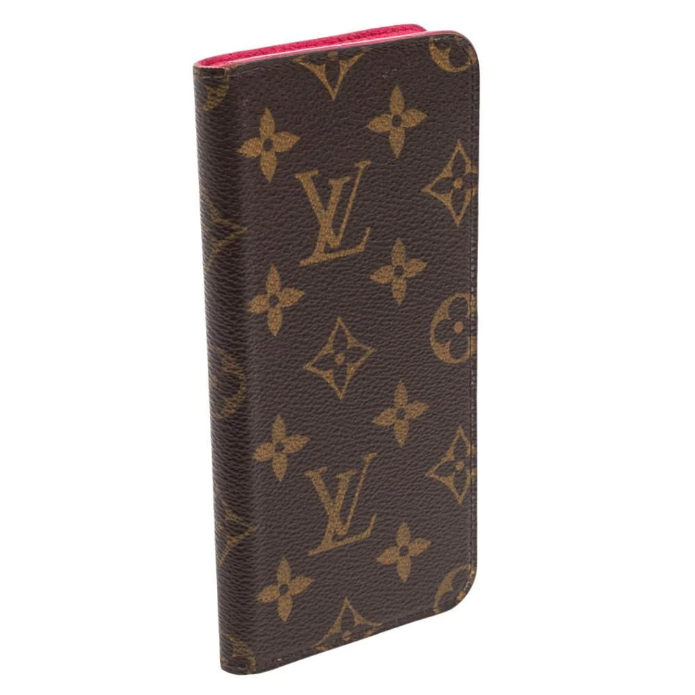 商品[二手商品] Louis Vuitton|Louis Vuitton Monogram Canvas iPhone 6 Plus Folio,价格¥1440,第3张图片详细描述