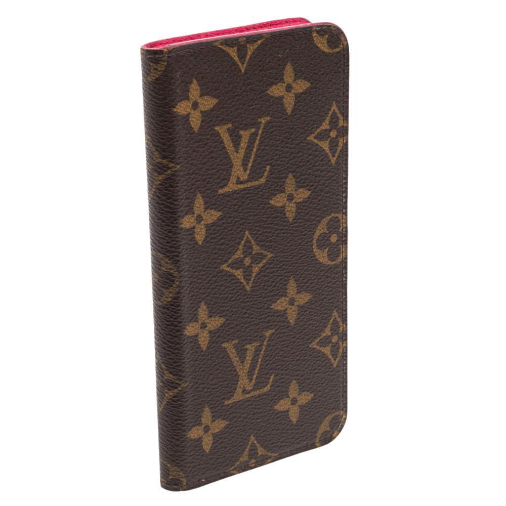 商品[二手商品] Louis Vuitton|Louis Vuitton Monogram Canvas iPhone 6 Plus Folio,价格¥1387,第5张图片详细描述