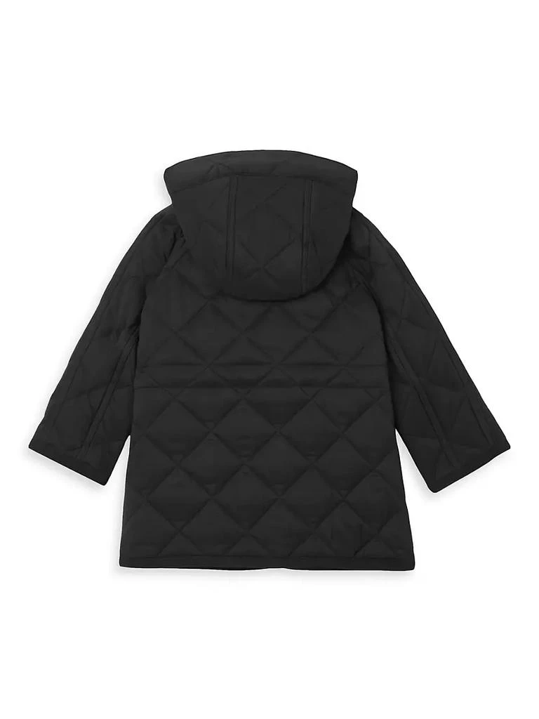 商品Burberry|Baby Boy's Diamond Quilted Nylon Hooded Coat,价格¥4654,第2张图片详细描述