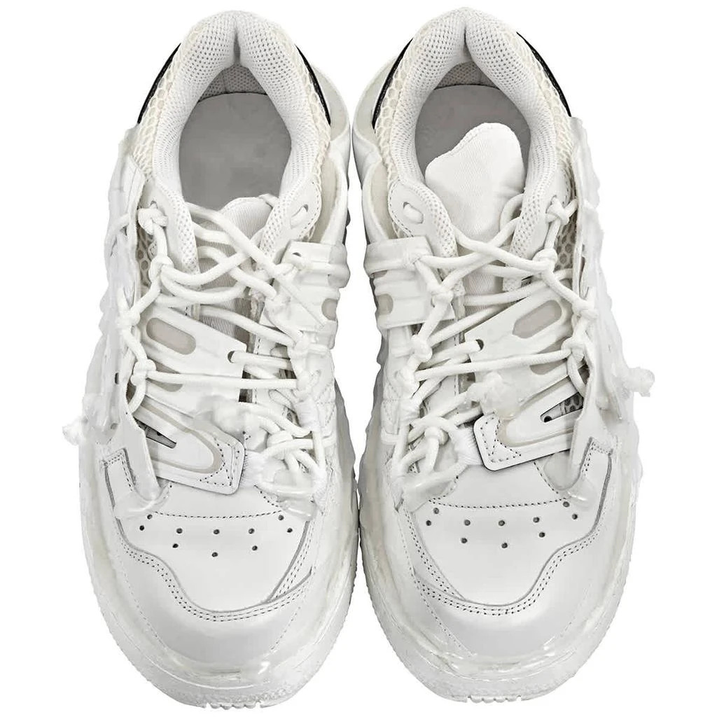 商品MAISON MARGIELA|Maison Margiela Fusion Men's White Low Top Sneakers,价格¥6229,第3张图片详细描述