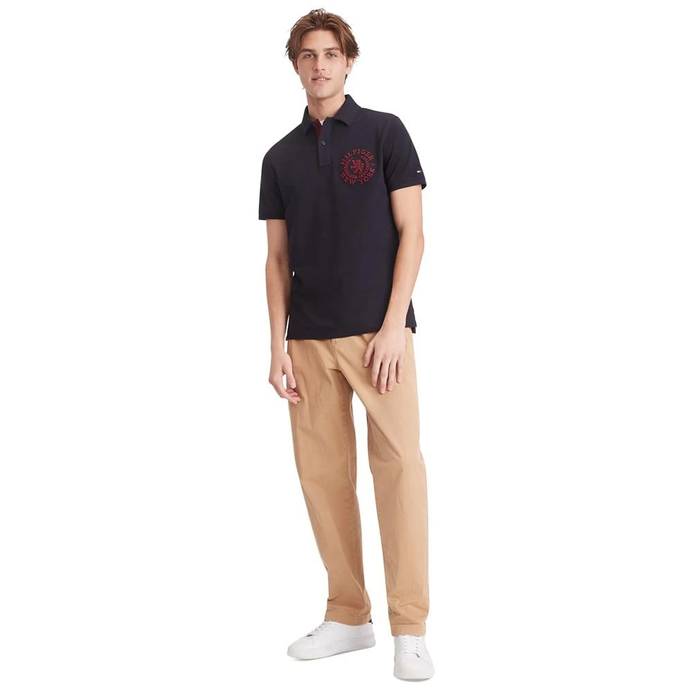 Men's Regular-Fit Heritage Logo Embroidered Piqué Polo Shirt 商品