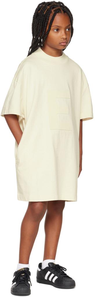 Kids Off-White 'E' T-Shirt Dress商品第4张图片规格展示
