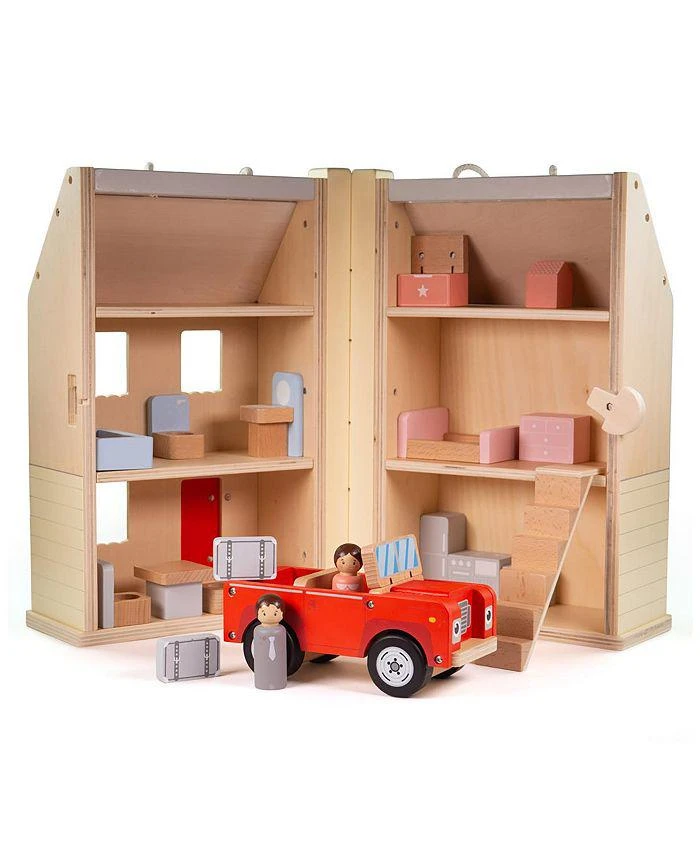 商品Bigjigs Toys|Folding Dolls House Set - Ages 18 Months +,价格¥1025,第2张图片详细描述
