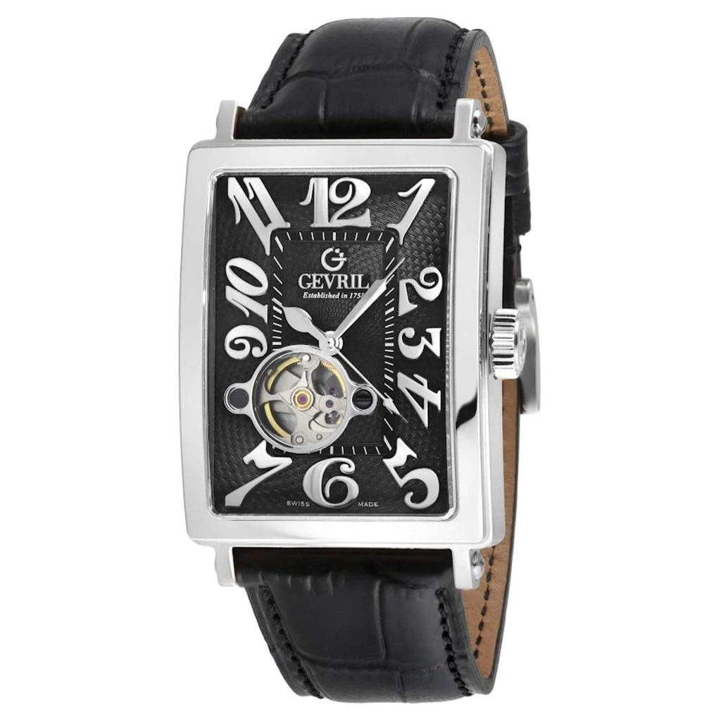 商品Gevril|Gevril Avenue of Americas Intravedere Men's Automatic Watch,价格¥8261,第1张图片