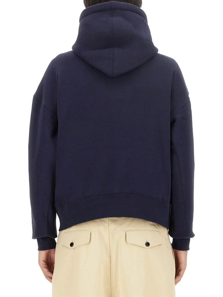 商品AMI|AMI Paris Long-Sleeved Drawstring Hoodie,价格¥1844,第2张图片详细描述