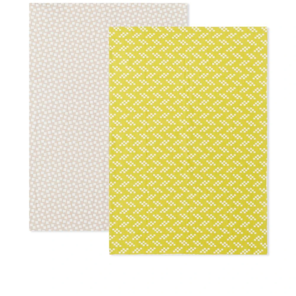 商品Areaware|Areaware Bits/Static Tea Towel - Set of 2,价格¥200,第1张图片