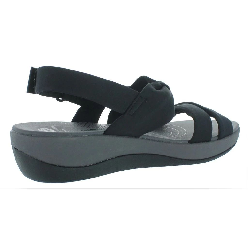 商品Clarks|Arla  Womens Faux Leather Slides Flip-Flops,价格¥536,第2张图片详细描述