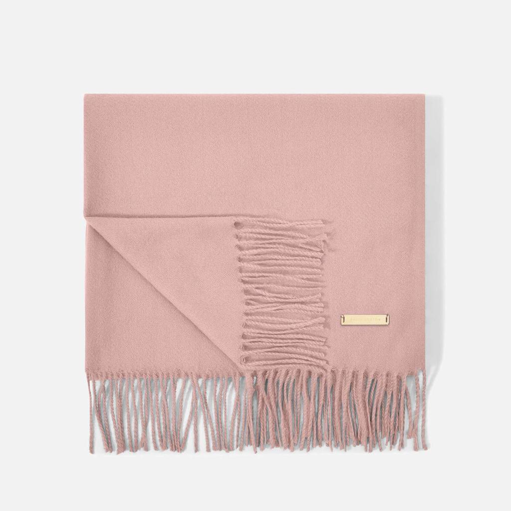 商品The Hut|Katie Loxton Blanket Fringe Knit Scarf,价格¥236,第1张图片