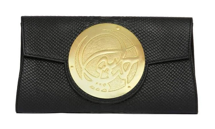 商品Dareen Hakim Collection|Le Icon Le Icon : Black Python Gold My Love,价格¥2394,第1张图片