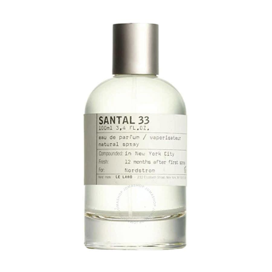 Le Labo Unisex Santal 33 EDP Spray 3.4 oz Fragrances 842185115861