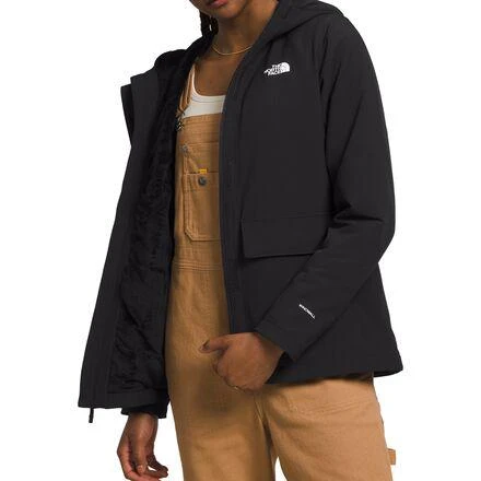 商品The North Face|Shelbe Raschel Insulated Hooded Jacket - Women's,价格¥855,第4张图片详细描述