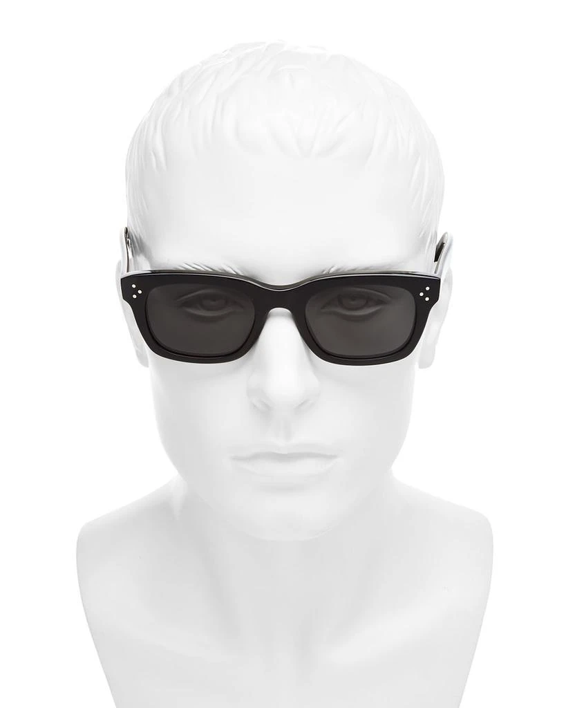 Bold 3 Dots Rectangular Sunglasses, 51mm 商品