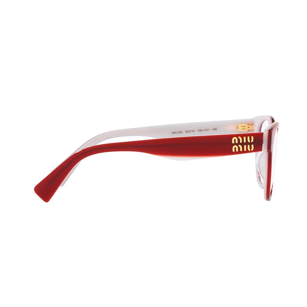 商品Miu Miu|Miu Miu   Unisex Square Eyeglasses 52mm,价格¥899,第1张图片详细描述