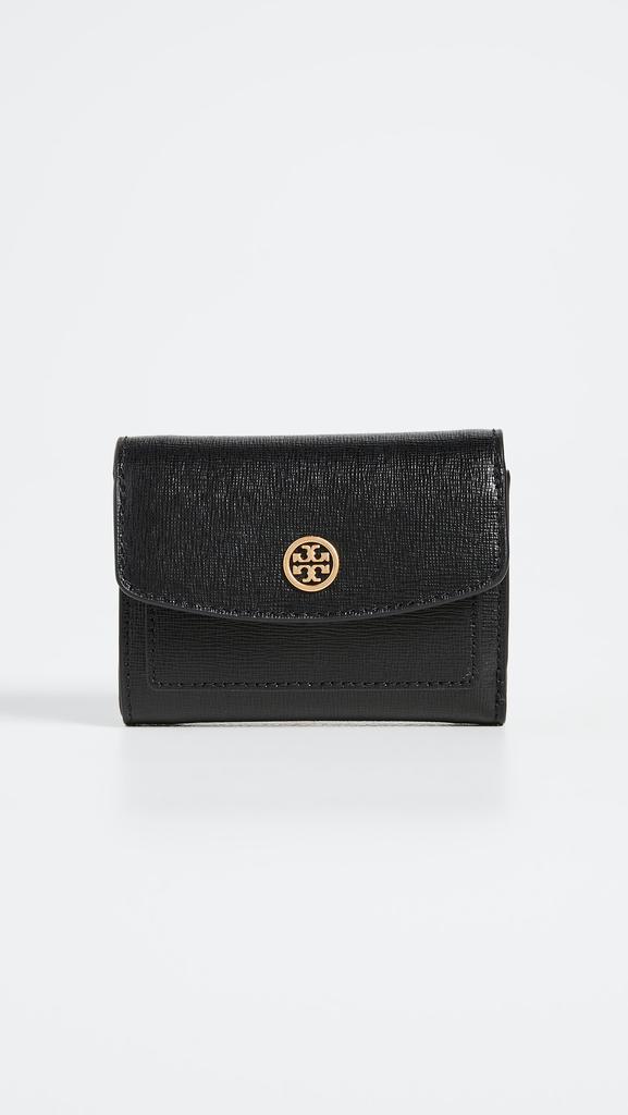 商品Tory Burch|Tory Burch Robinson Flap Mini Wallet,价格¥1100,第4张图片详细描述