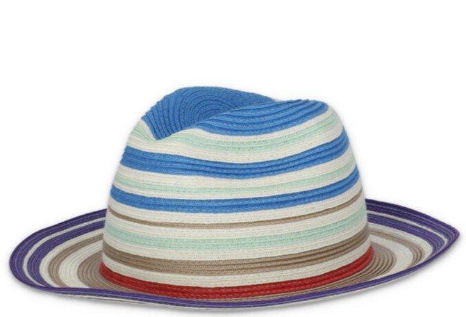 商品Missoni|Missoni Fedora Striped Hat,价格¥1151,第1张图片
