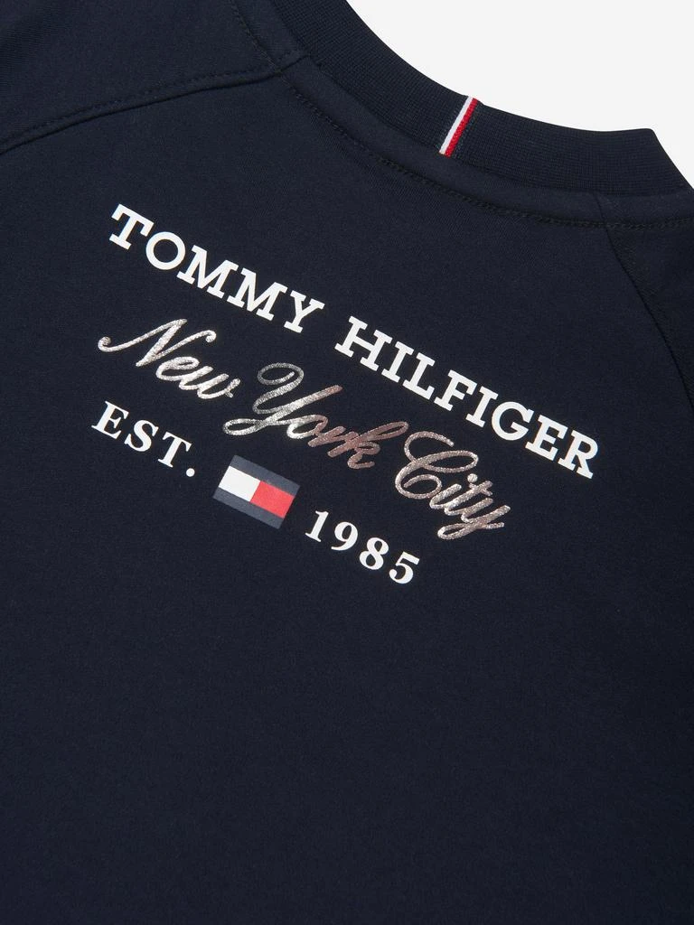 商品Tommy Hilfiger|Tommy Hilfiger Girls Tommy Script T-Shirt in Navy,价格¥158,第4张图片详细描述