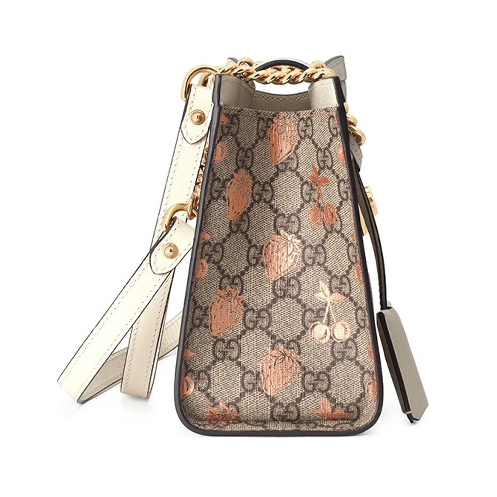 GUCCI 拼色女士托特包 498156-UM6AG-8295商品第3张图片规格展示