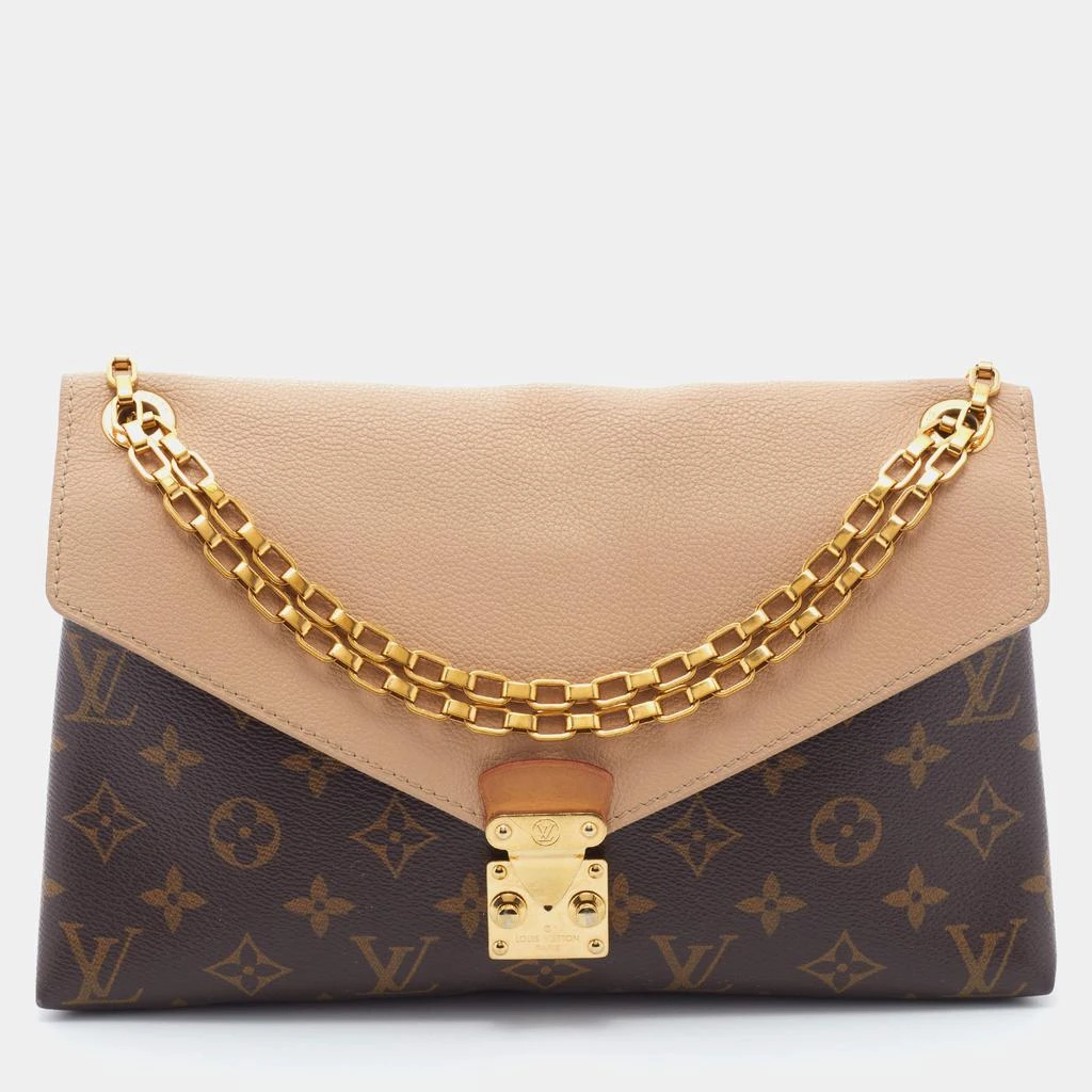 商品[二手商品] Louis Vuitton|Louis Vuitton Dune Monogram Canvas Pallas Chain Bag,价格¥9883,第1张图片
