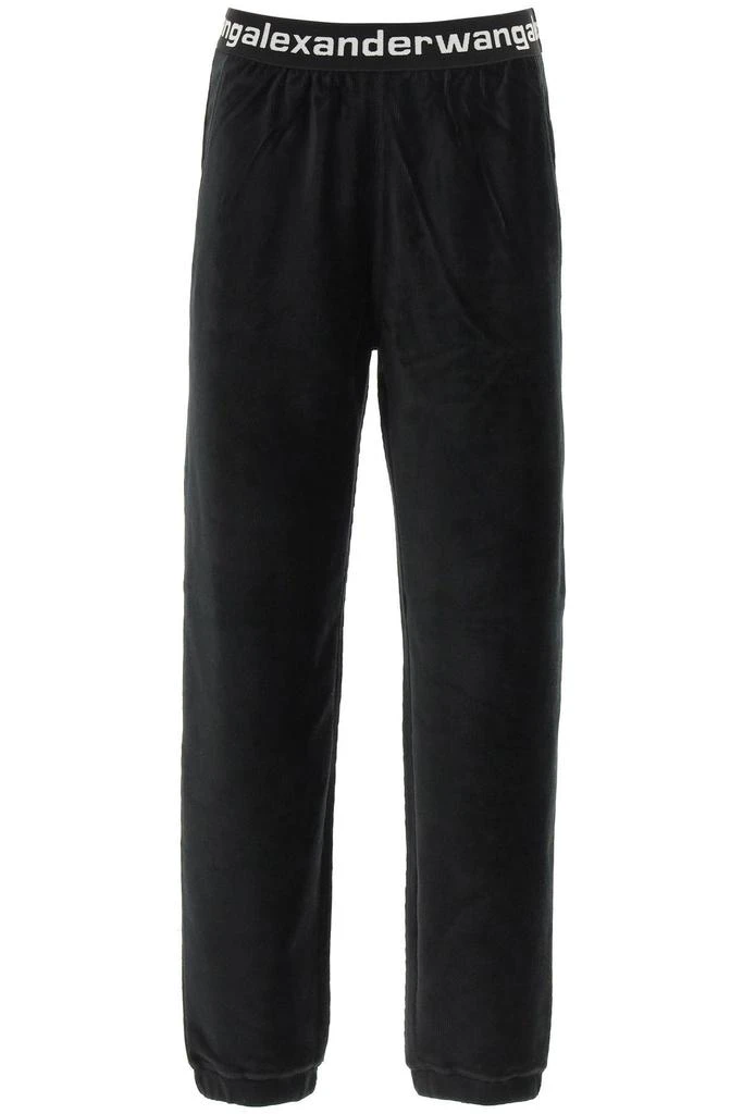 商品Alexander Wang|Corduroy joggers with logo,价格¥1289,第1张图片