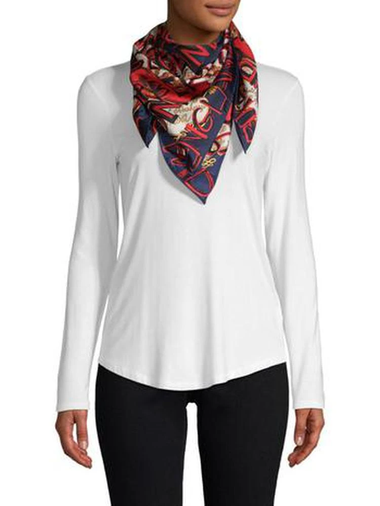 商品Burberry|Military Archive Print Silk Scarf,价格¥3127,第1张图片