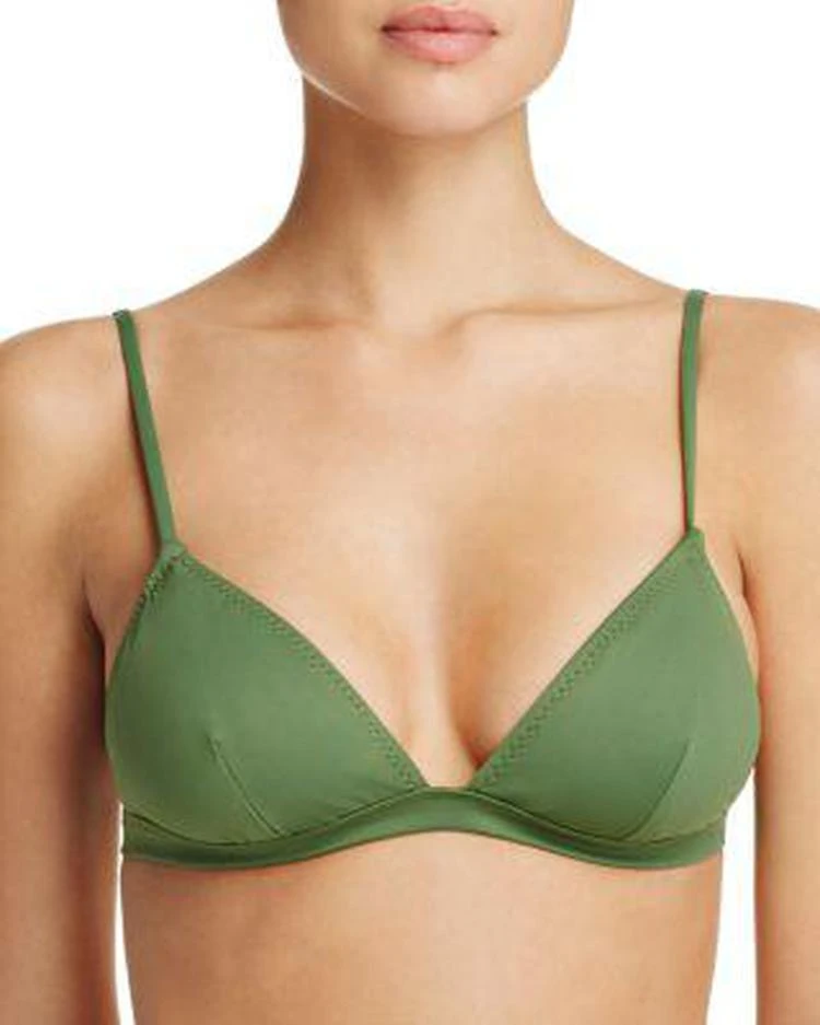 商品Eberjey|So Solid Taylor Bikini Top,价格¥288,第1张图片