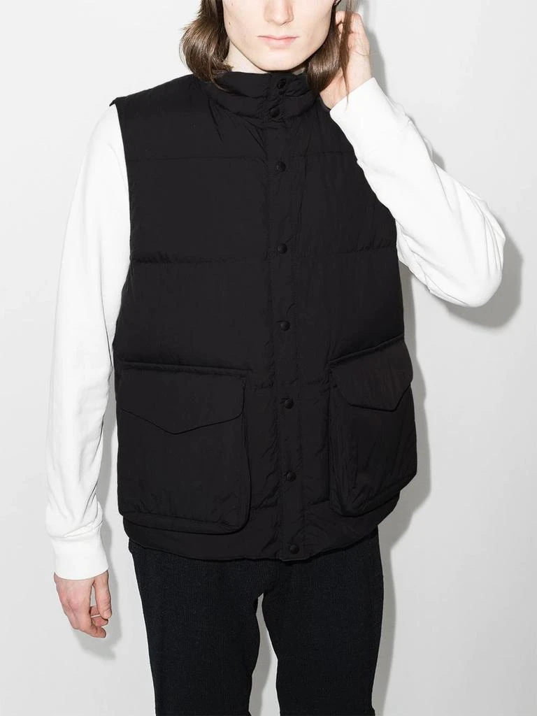 商品Snow Peak|SNOW PEAK MEN RECYCLED NYLON RIPSTOP DOWN VEST,价格¥1052,第4张图片详细描述