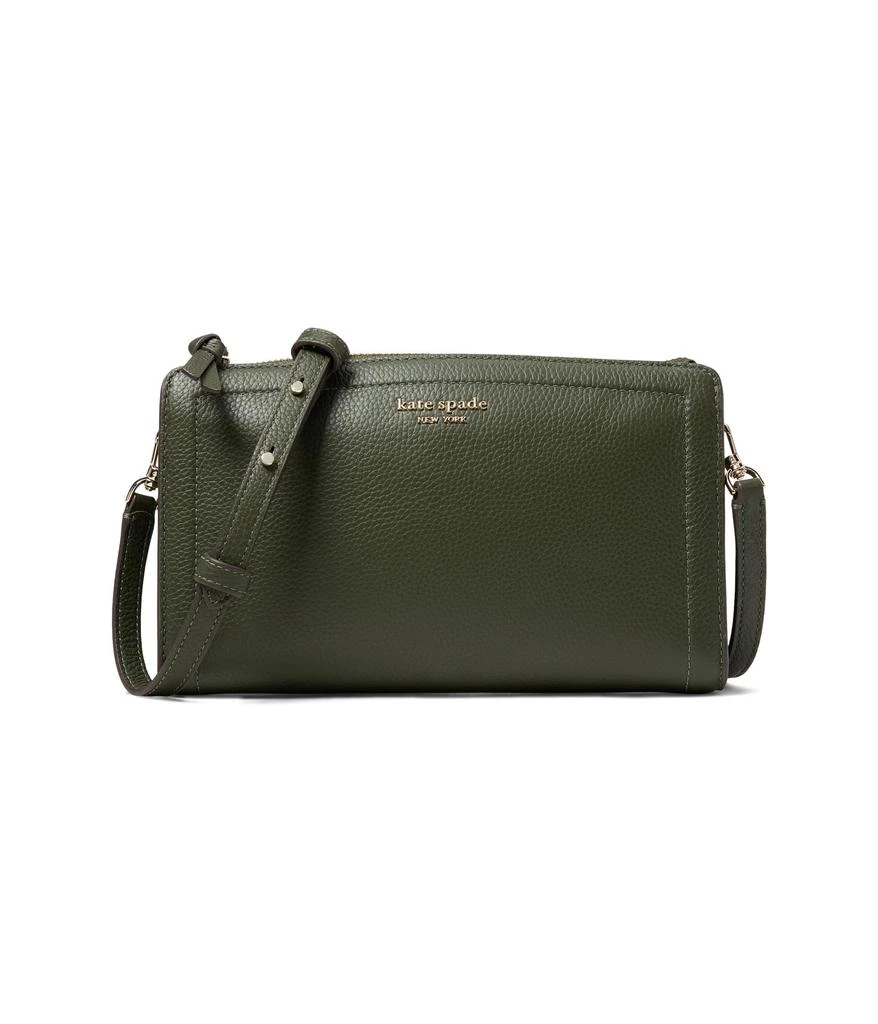 商品Kate Spade|Knott Pebbled Leather Small Crossbody,价格¥902,第1张图片