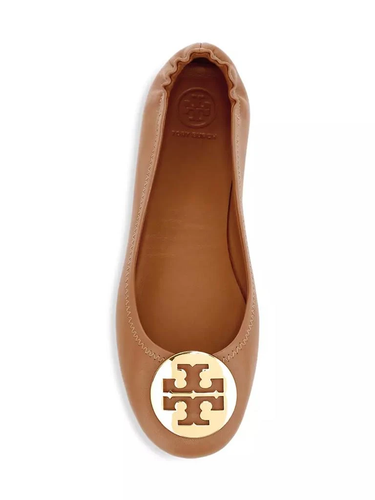 商品Tory Burch|Minnie Leather Ballet Flats,价格¥1731,第5张图片详细描述