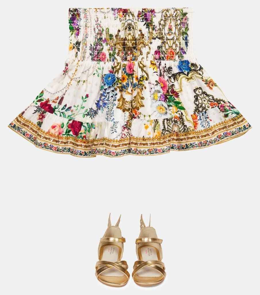 商品Camilla|Floral cotton jersey skirt,价格¥892,第2张图片详细描述