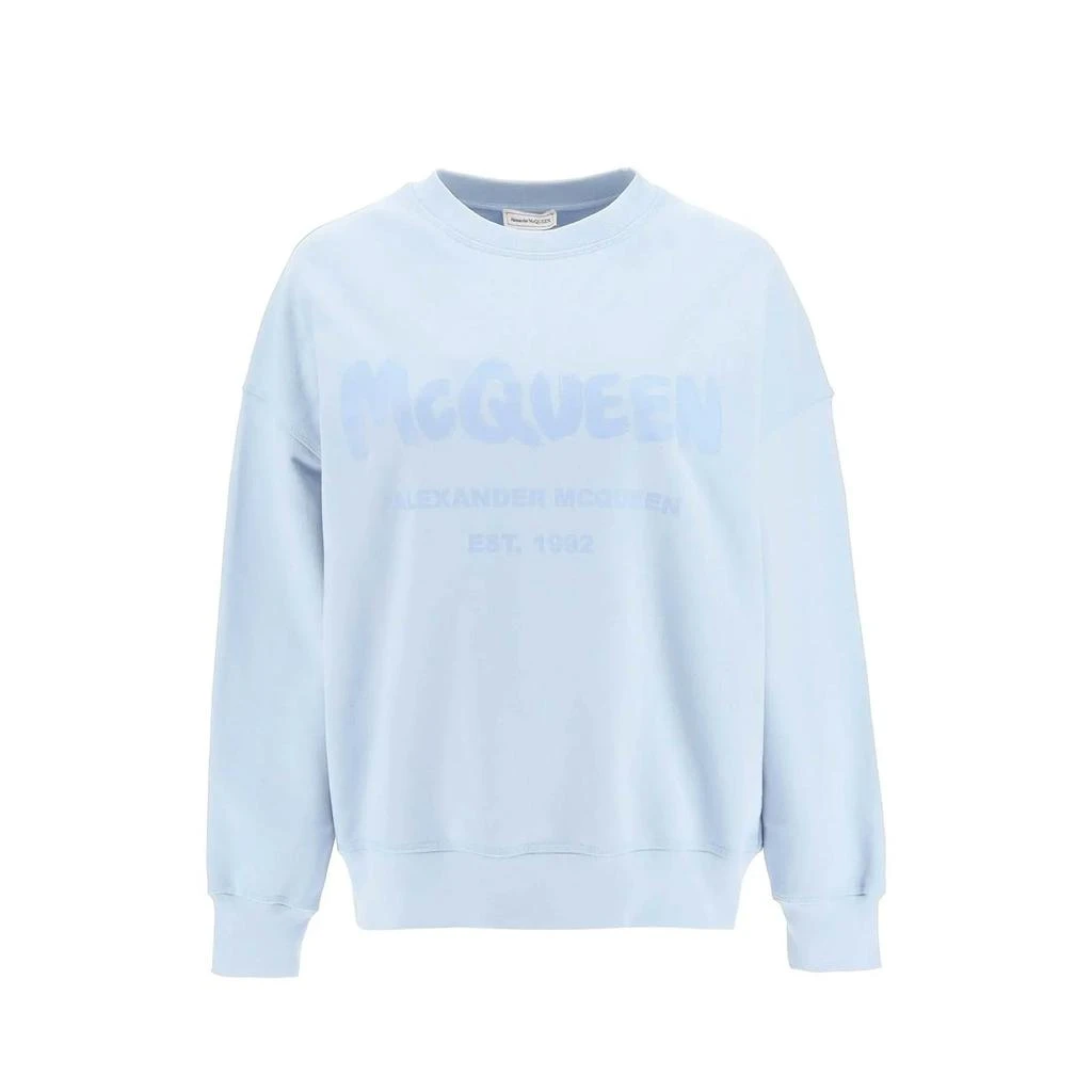 商品Alexander McQueen|Alexander Mcqueen Cotton Sweatshirt,价格¥3113,第1张图片