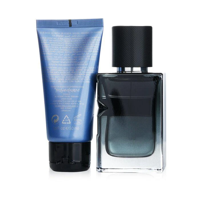 商品Yves Saint Laurent|Yves Saint Laurent Y系列香氛套装：香水喷雾 60ml/2oz + 沐浴啫喱 50ml/1.6oz 2pcs,价格¥953,第3张图片详细描述