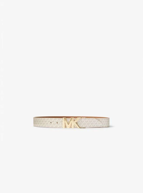 商品Michael Kors|Reversible Logo and Leather Waist Belt,价格¥310,第1张图片