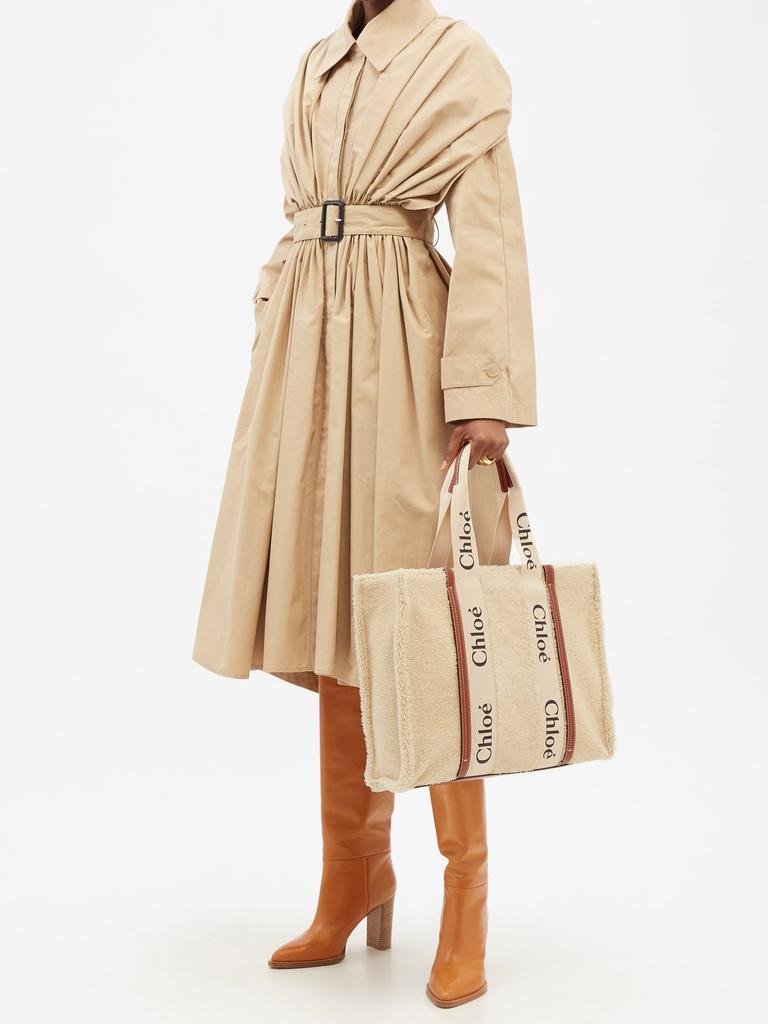 商品Chloé|Woody shearling tote bag,价格¥12319,第5张图片详细描述