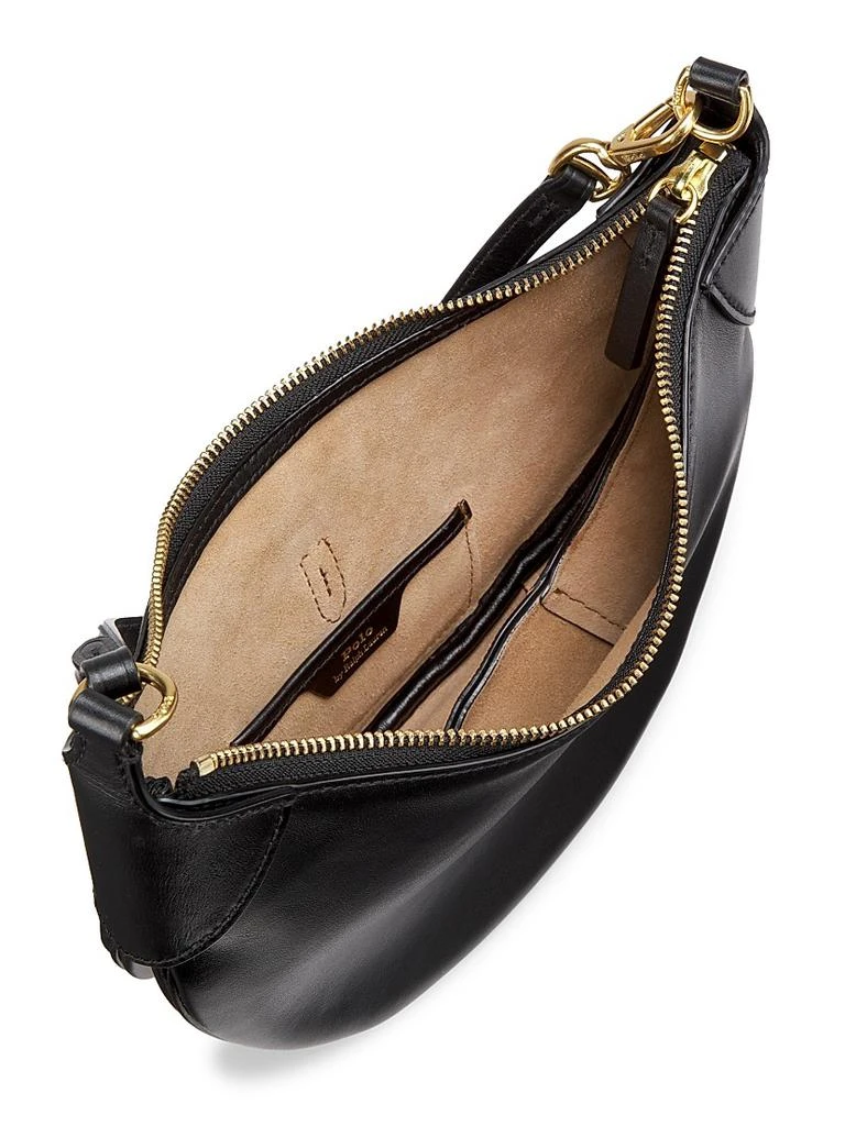 商品Ralph Lauren|Mini Polo ID Leather Shoulder Bag,价格¥3689,第3张图片详细描述