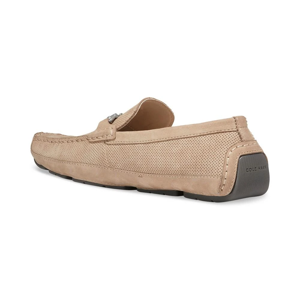 商品Cole Haan|Men's Wyatt Leather Slip-On Bit Driving Loafers,价格¥599,第2张图片详细描述