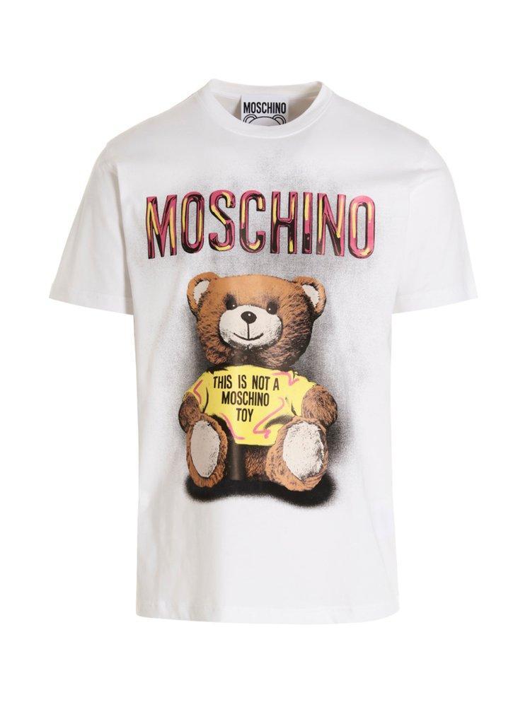 商品Moschino|Moschino Teddy Bear Crewneck T-Shirt,价格¥1208-¥1288,第1张图片