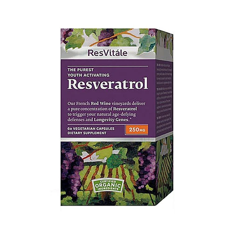 商品ResVitále™|白藜芦醇 250mg,价格¥258,第1张图片