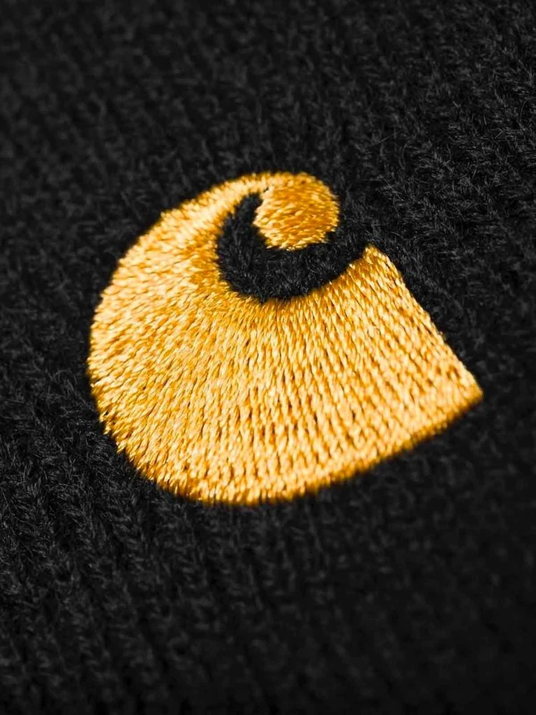 商品Carhartt WIP|Carhartt WIP Logo Embroidered Chase Beanie,价格¥168,第3张图片详细描述