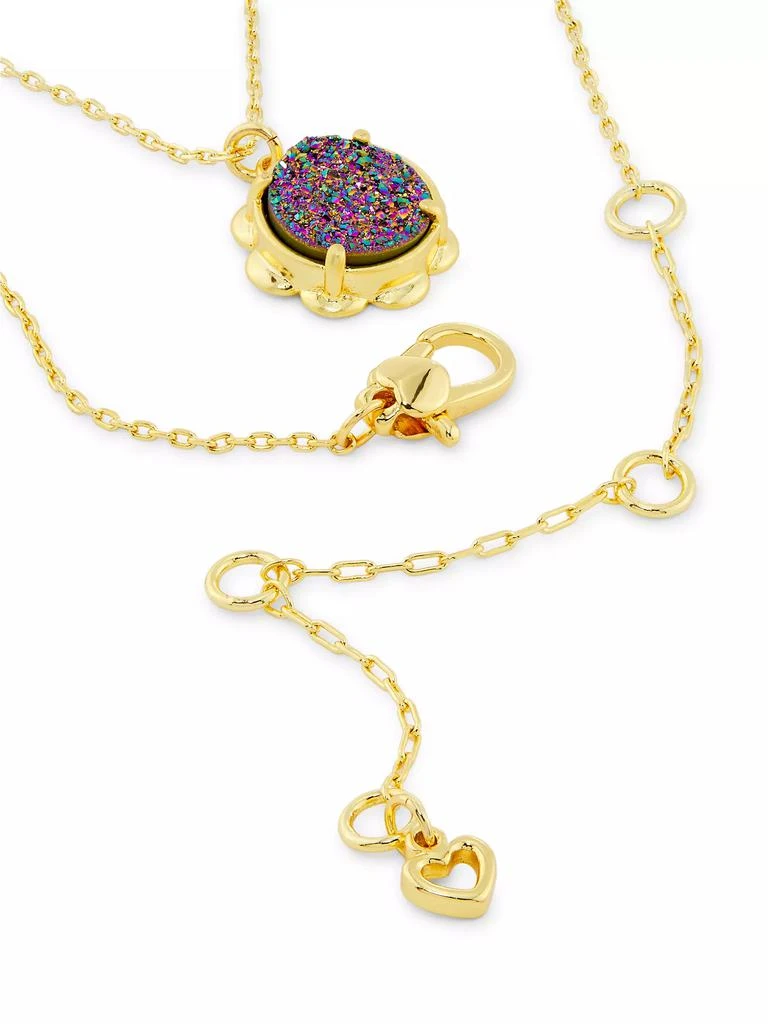 商品Kate Spade|Gold-Plated Pendant Necklace,价格¥357,第3张图片详细描述