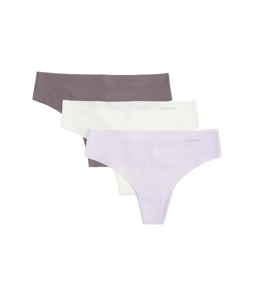 Calvin Klein Underwear Invisibles 3-Pack Thong 1