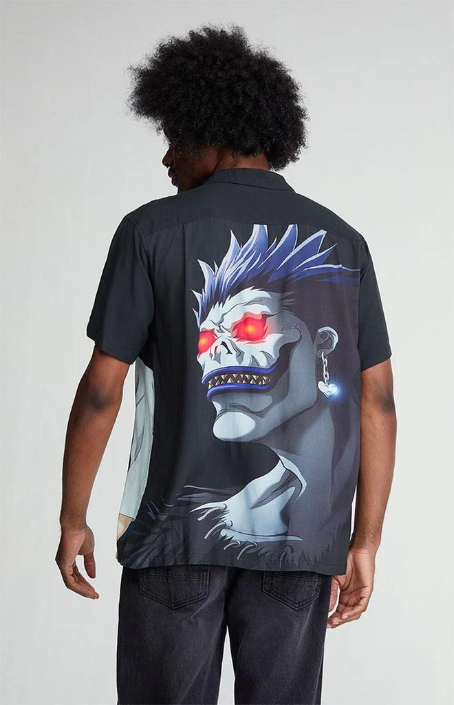 商品PacSun|Death Note Camp Shirt,价格¥446,第4张图片详细描述
